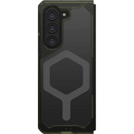 Funda protectora UAG Plyo Pro para Samsung Galaxy Fold 5 con módulo magnético integrado (verde oliva-gris espacial) (1/4)