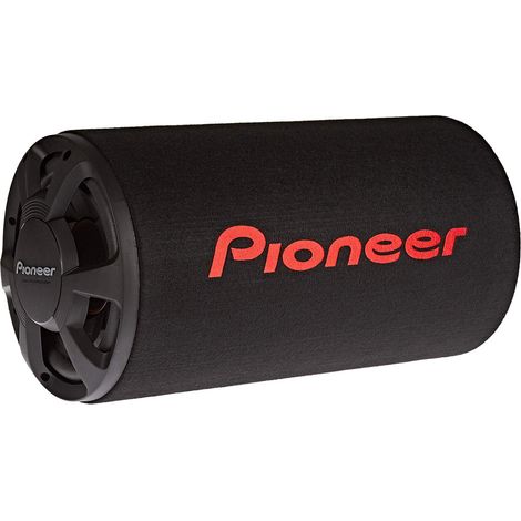 Pioneer Subwoofer bass reflex TS-WX306T in alloggiamento tubolare (1.300 W), 30 cm, nero, potenza in ingresso nominale 350 W, membrana IMPP (1/4)