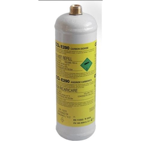Cartucho de gas Co2 (200gr) para grifo de cerveza WHIRLPOOL 480181700606