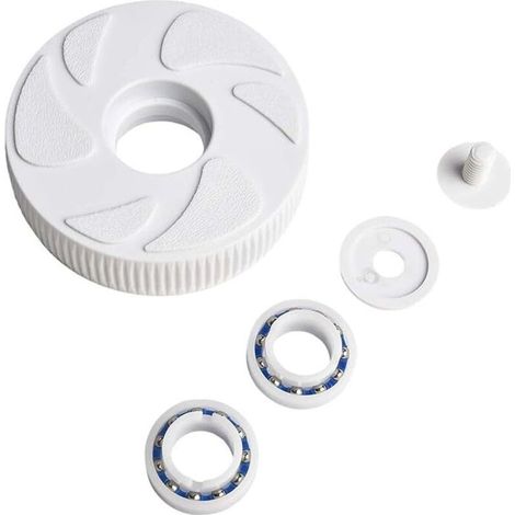 Kit de roue de rechange pour nettoyeur de piscine Polaris 280 et 180 – Comprend 1 roue de renvoi, 2 roulements à billes, 1 joint et 1 boulon