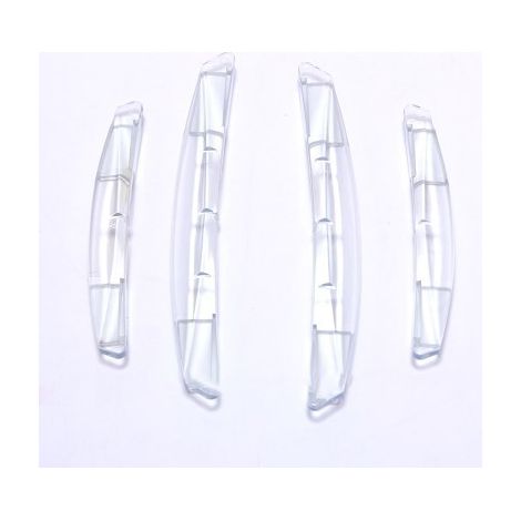 protectores de borde de puerta de coche, tiras de protección contra arañazos en el borde de la puerta del coche, protectores de parachoques de puerta de coche de 11 cm/8 cm (1/5)