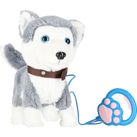 Juguete interactivo para perros husky: ladra, camina y mueve la cola. (1/5)