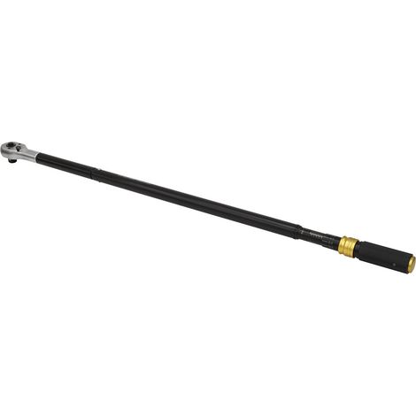 Sealey STW908B Premier Black Torque Wrench Micrometer 3/4""Sq Drive Calibrated 200-1000Nm (1/5)