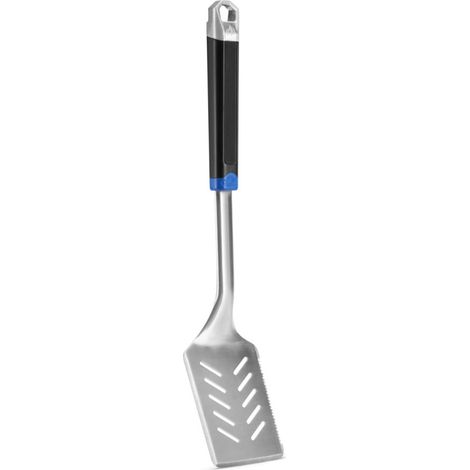 Spatule Essentiel, inox et manche ergonomique avec decapsuleur, bords biseautés sur 3 côtés - Napoléon