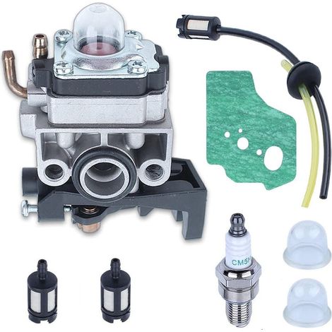 Kit de carburador CHOYCLIT para motor Honda GX25 (8 en 1): carburador, junta, filtro, filtro de aire, bujía y bombilla. (1/5)