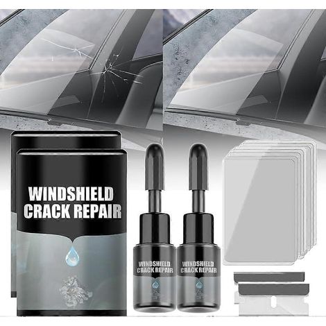 Kit de réparation pare-brise 2026 liquide nano pour réparer fissures et impacts de verre de pare-brise (1/5)
