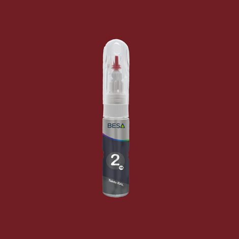 Stylo retouche peinture Rouge Rubis Nacré RAL 3032 Brillant