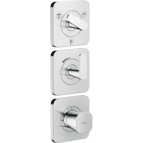 Módulo de termostato hansgrohe AXOR Citterio C 380/120 oculto con
