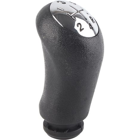 Levier de vitesse 5 vitesses Pommeau de changement de rapport Accessoire intérieur auto Remplacement compatible Clio III 2005-2009 (1/5)