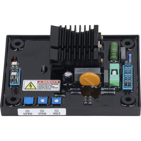 Régulateur automatique de tension AVR 4A PWM à protection basse fréquence pour groupe électrogène diesel (1/5)
