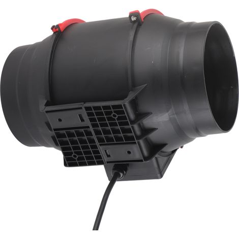 15 cm leiser Kanalventilator für Growzelte, Luftabsaugung in Innenräumen, 80 W Leistung, 220 V EU-Stecker (einstufig) (1/5)