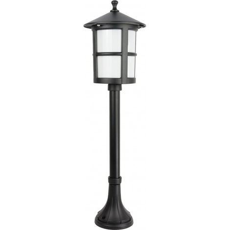 Paletto giardino 71cm 1xE27 nero IP23 SU-MA Cordoba (1/5)