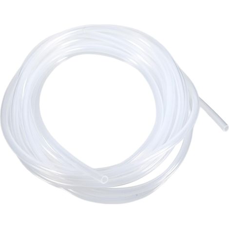 Tuyau en silicone transparent 8 mm ID x 10 mm OD pour aquarium - Pour transfert de pompe, réservoir de poissons, essence, eau potable, piscine (1/5)