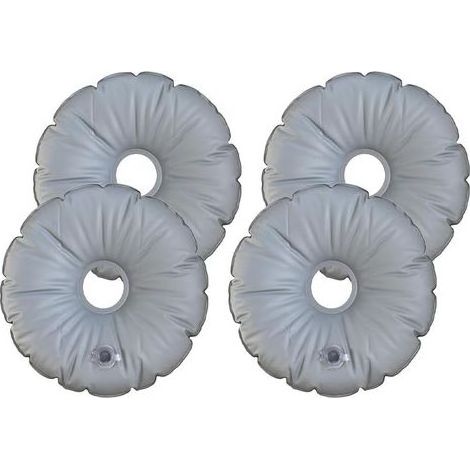 4 Pièces Poids de Base de Parapluie Rond, Sac De Poids De Base De Drapeau, Sac de Poids de Parapluie Pliable Portable, Sac de Poids d'eau, pour Extérieur, Balcon, Plage (1/5)