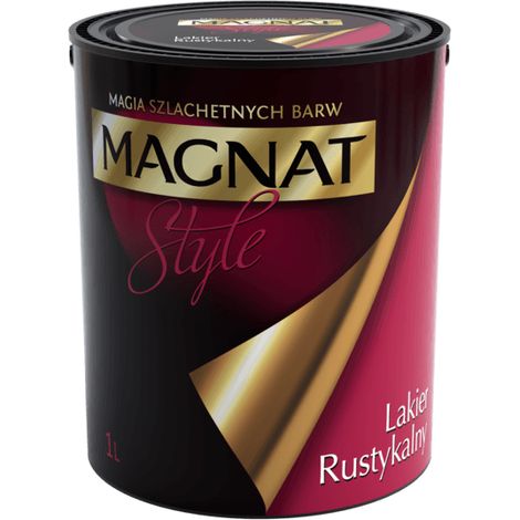 Vernice trasparente effetto rustico stile Magnat 1L