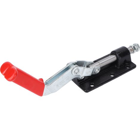 Pince à genouillère à traction-poussée avec force de serrage stable et dispositif de fixation rapide pour le montage d'équipements de soudage haute performance 30607M (1/5)