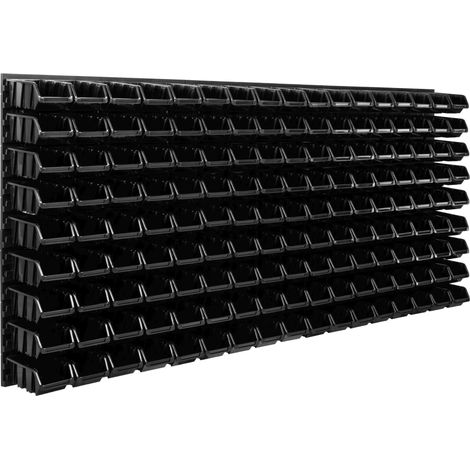 Pannello portautensili da officina 172x78 cm + 153 cuvette (1/5)