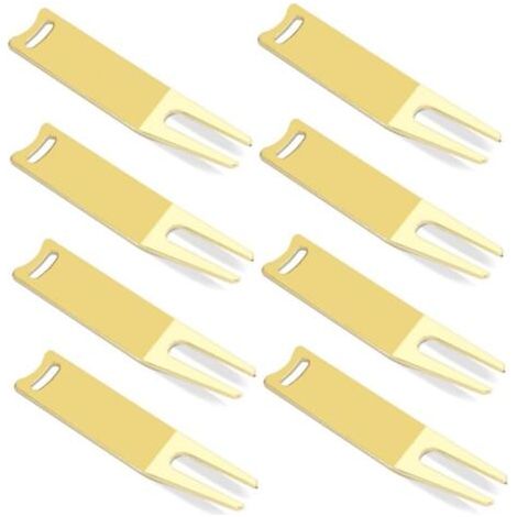 Kit per la riparazione di zolle di terra – Accessorio flessibile in metallo, forchetta verde, 8 pezzi