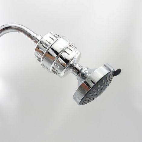Shower set with 15-layer pressurized filter, shower head, water purifier, water filter (1/5)