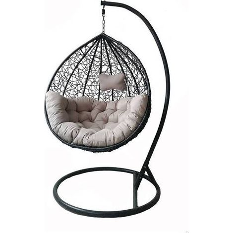 C POLTRONA SOSPESA ACC POLYRAT 195X105CM LUNA