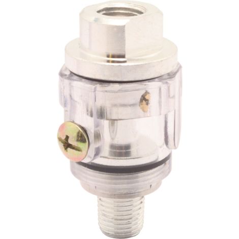 Accessorio elmag inline oiler 1/4 pollice ingresso uscita aria