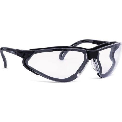 Schutzbrille Terminator Xtra EN 166 Fassung:schwarz Scheibe:klar PC INFIELD SAFE (1/2)