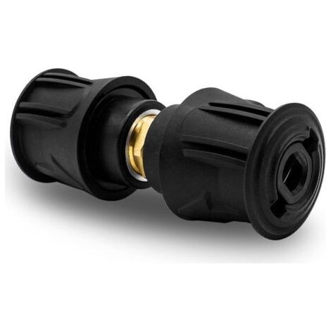 Lot de 2 adaptateurs de raccord rapide haute pression pour pistolet et nettoyeur haute pression, compatibles avec tuyau Nilfisk/Bosch