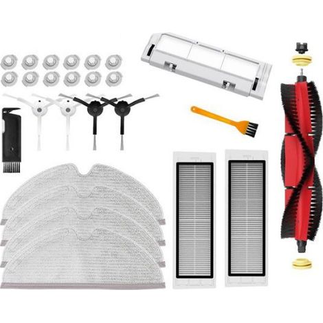 de Rechange Brosse Principale Brosse LatéRale Hepa Filtre Vadrouille Chiffon pour Xiaomi Roborock S5 S55 S6 T6 Aspirateur (1/4)