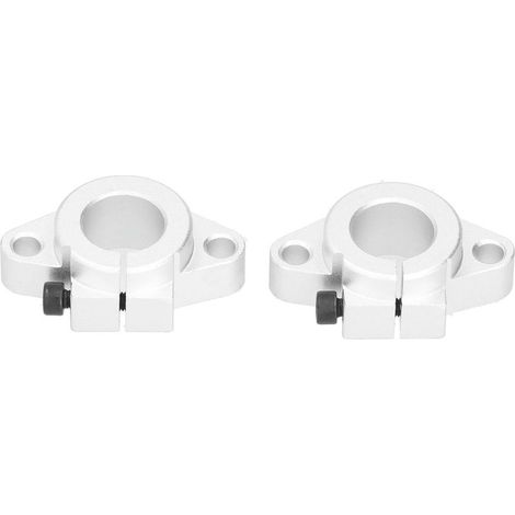 2 Pièces Support de Rail Linéaire à Guidage Lisse, Traité Thermique pour Faible Friction et Performance Optimale (1/5)