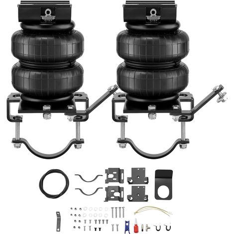 VEVOR Air Bag Suspension Kit, Air Springs Suspension Bag Kit Compatible with 2001-2010 Chevrolet Silverado 2500/3500HD and GMC Sierra 2500/3500HD 4WD RWD, 5000 lbs Loading, 5 to 100 PSI (1/5)