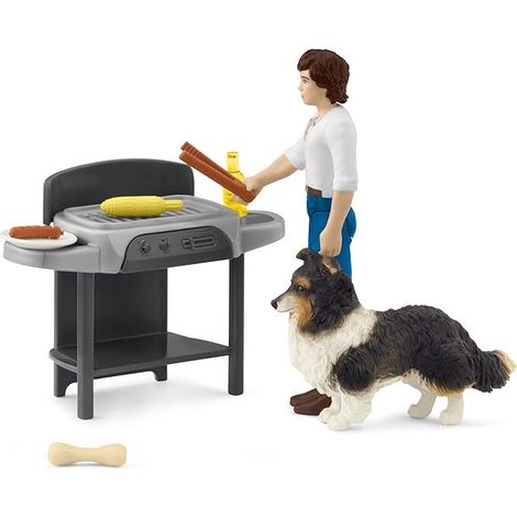 Schleich Mini-Playset Barbecue mit Tom