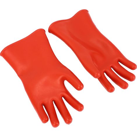 Gants isolants pour électricien, résistants à une tension de 500 V, imperméables, en caoutchouc, pour travaux professionnels de sécurité et de protection. (1/5)