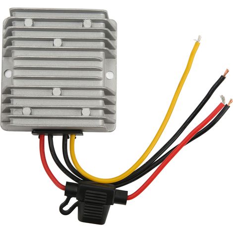 Régulateur de tension 13V‑72V vers 12V 120W Redresseur régulé pour alternateur de voiturettes, voitures, camions et moteurs électriques (1/5)