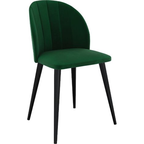Silla Racine 104, Negro + Magic Velvet 2225, 83x53x57cm, Tapiz, De madera, Aglomerado laminado