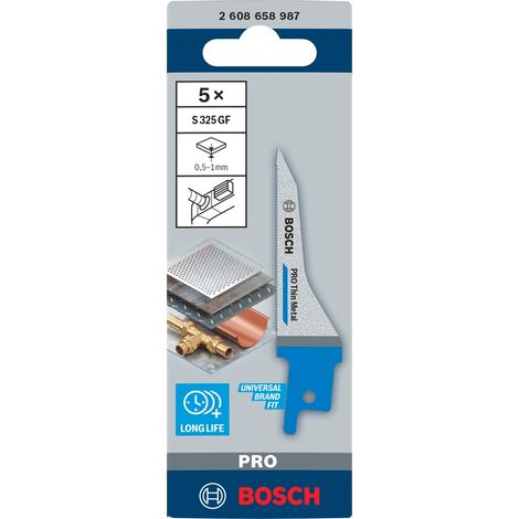 Bosch - Satz Sägeblätter 32 TPI, Länge 85 mm, 5-tlg 2608658987 (1/5)