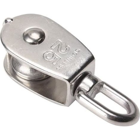 25mm Câble Poulie pivotant simple-galets à rouleaux en acier inoxydable-Ywey (1/3)