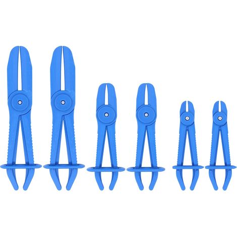 6-teiliges Schlauchschellenzangen-Set (Blau) (1/5)