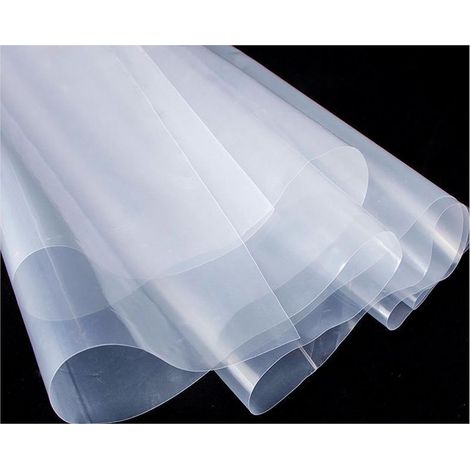 Bâche en polyéthylène 2 m x 2 m, très résistante, pour jardin, feuilles de polyéthylène épaissies pour l'isolation et la protection contre les gravats de construction (1/5)
