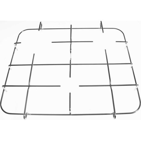 BOMPANI  BOREAL FOX  GRIGLIA PER CUCINA 3 FUOCHI COLORE INOX  CM 35 X 42 F 0402 (1/2)
