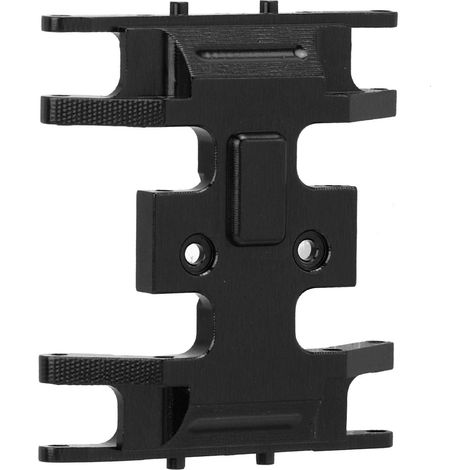 Plaque de boîte de vitesses intermédiaire en alliage d'aluminium haute résistance pour voitures télécommandées (accessoires noirs) (1/5)