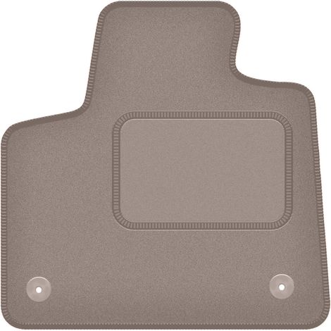 Tappetino in velluto per guidatore per: Peugeot 5008 II GT line 7 posti (2017-2020) beige (1/5)