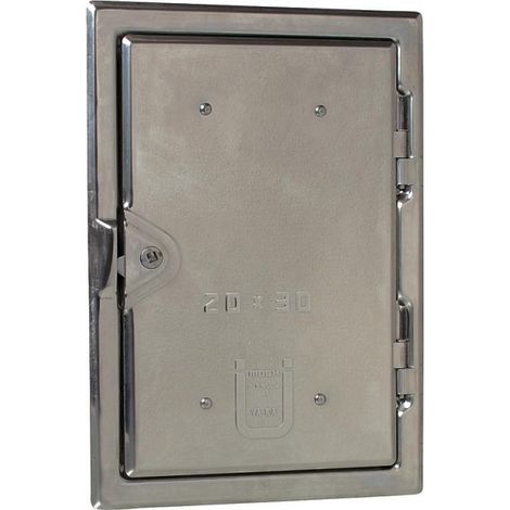 Kamintüren Möck aus Edelstahl V2A Kamin Kamintür Putztüre Lüftungstür Revisionstür 200x300