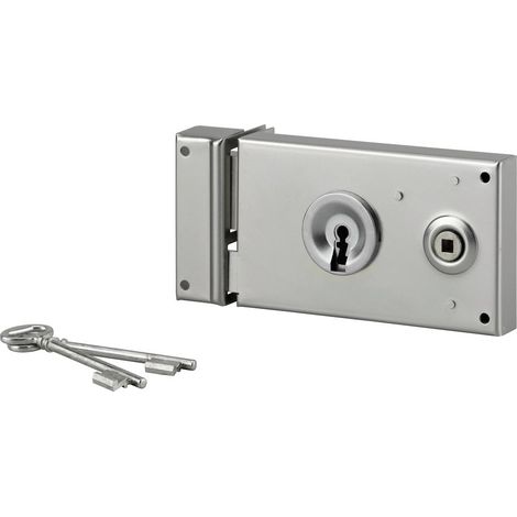 Cerradura para puerta THIRARD, 140 x 80 mm, con manilla, apertura a la izquierda. THIRARD
