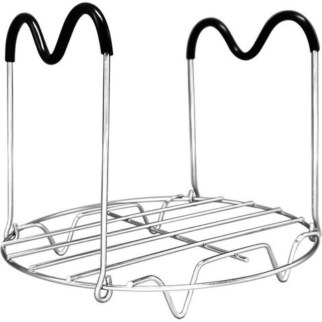 Dessous de plateaux porte-vadrouille avec poignées en silicone résistant à la chaleur Compatible avec les accessoires (1/5)