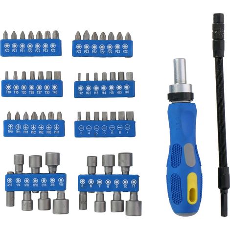 Kinzo embout de vissage Bleu H3.3xl3.3xL15.5cm (1/5)