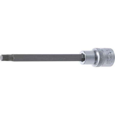 Douille à Embouts 140 mm - 12,5 mm (1/2) Denture Multiple Intérieure XZN M8 - Précision et Robustesse - D-Work