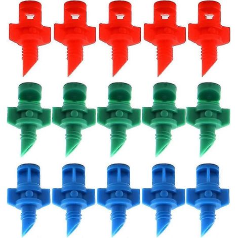 Micro Atomized Garden Watering Sprayer, 90/180/360 Degree Refraction Micro Water Sprayer Watering Sprayer Garden Lawn Water Spray Irrigation System 12 (1/4)
