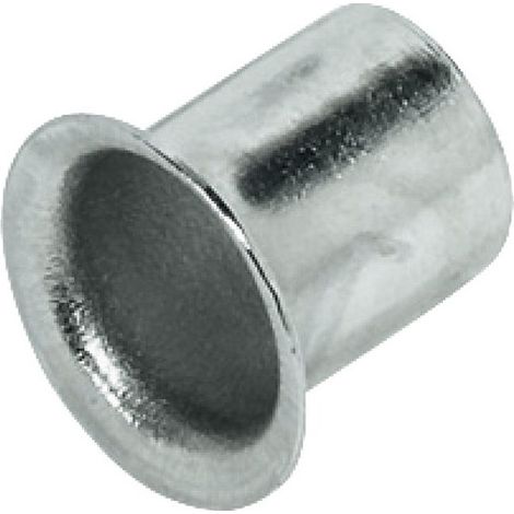 Douille pour étagère HAFELE 282.50.704 Ø7 mm nickelée (1/2)
