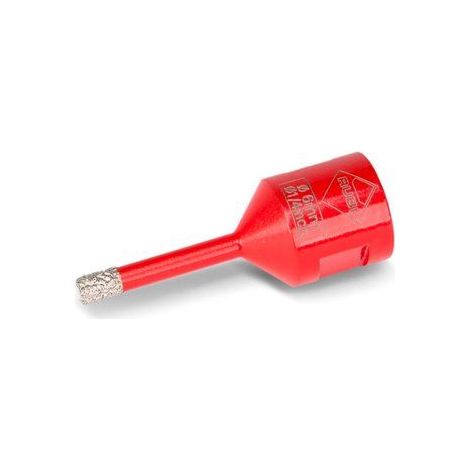 Corona Perforadora   Porcelana Corte Seco Ø 06Mm Diamante  M14 Rubi