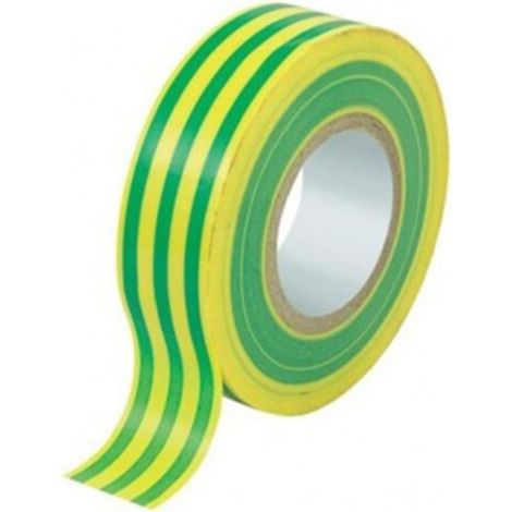 C NASTRO ISOLANTE PVC 25MTX19MM GIALLO/VERDE
